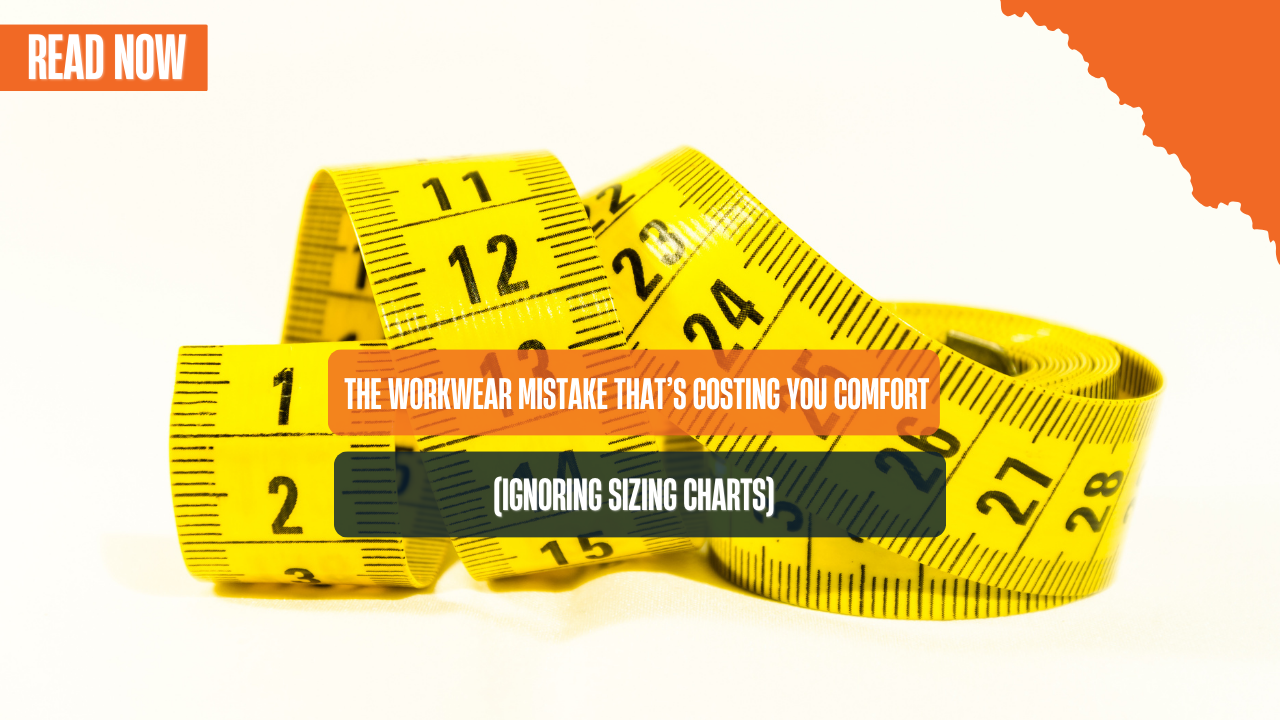 The Workwear Mistake That’s Costing You Comfort (Ignoring Sizing Charts)