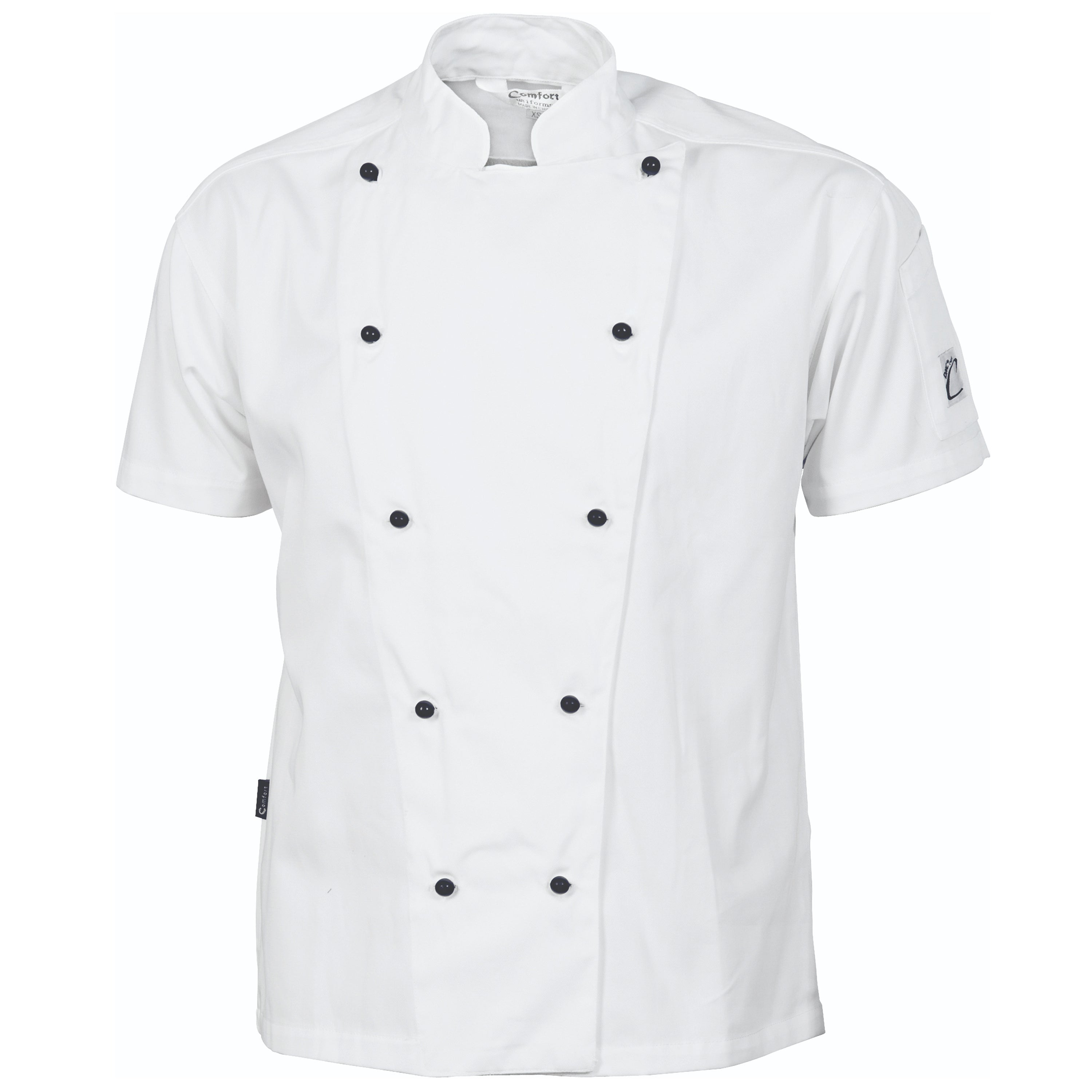 Traditional Chef Jacket - Short Sleeve 1101DNCTraditional Chef Jacket - Short Sleeve 1101