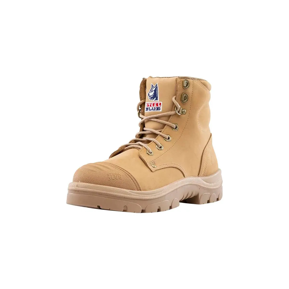 Steel Blue Argyle Zip Scuff Cap 312652