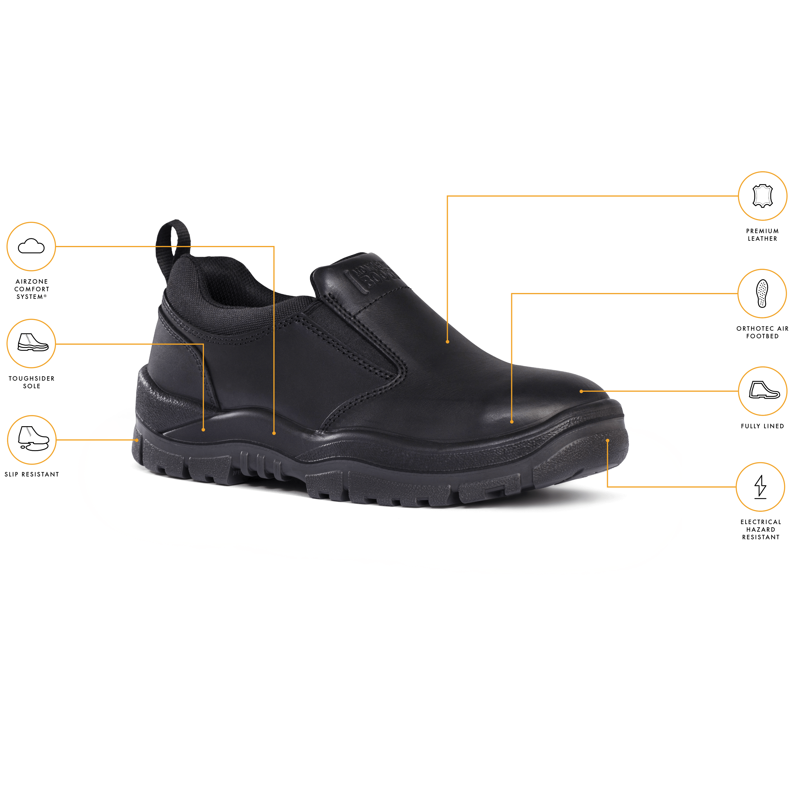 Mongrel 315085 Slip on Safety Shoe