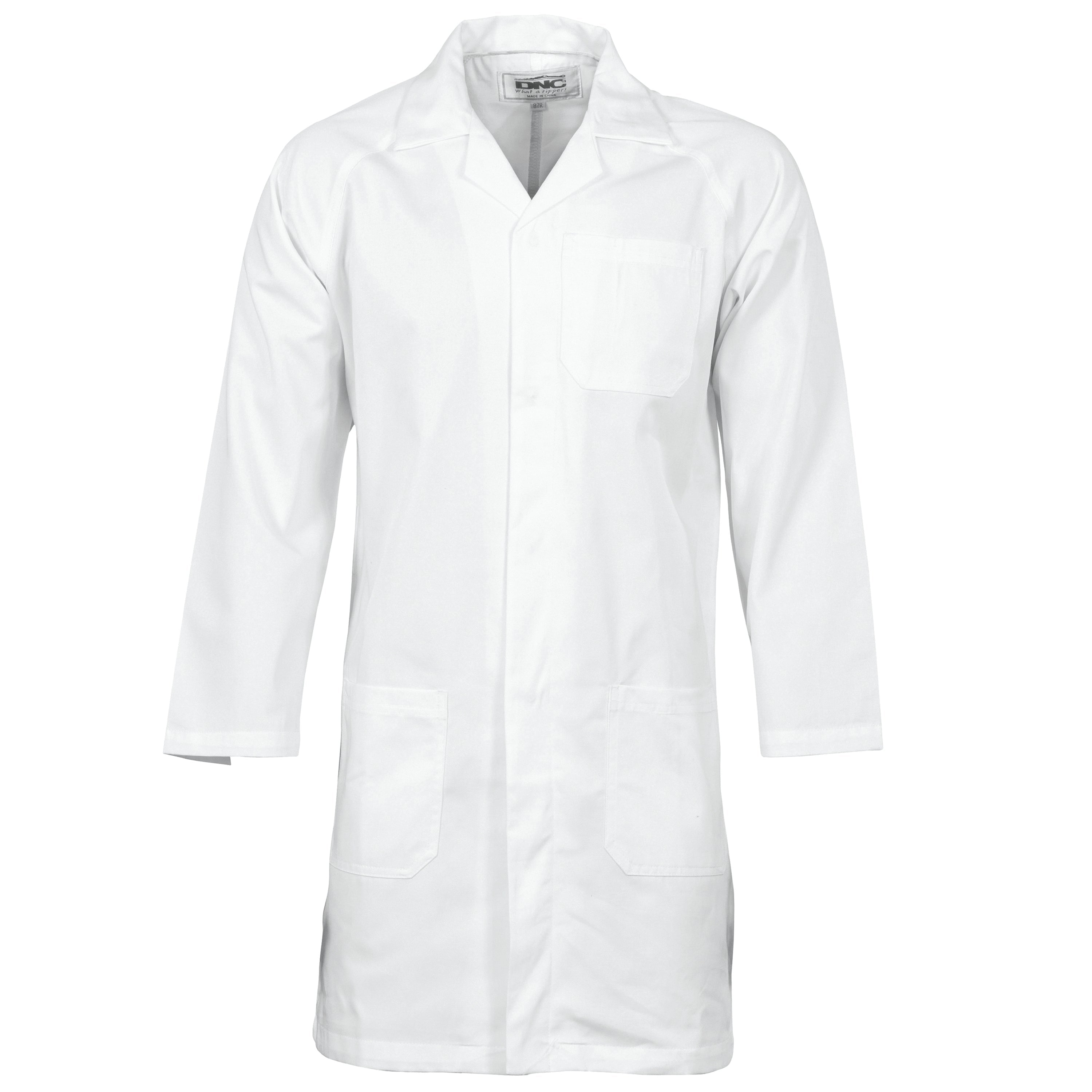 Polyester Cotton Dust Coat (Lab Coat) 3502DNCPolyester Cotton Dust Coat (Lab Coat) 3502