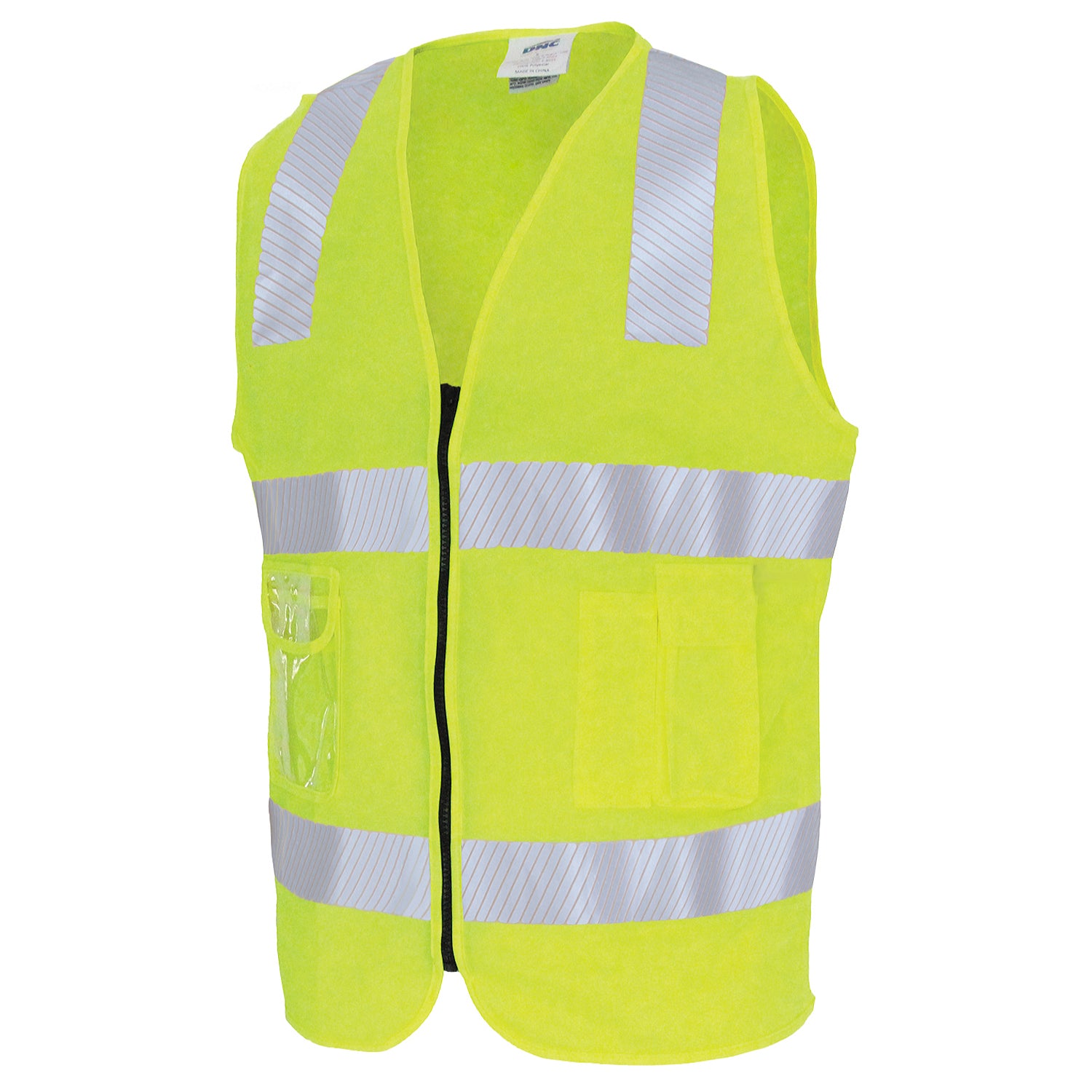 Day/Night Side Panel Safety Vest with Segment R/Tape 3508