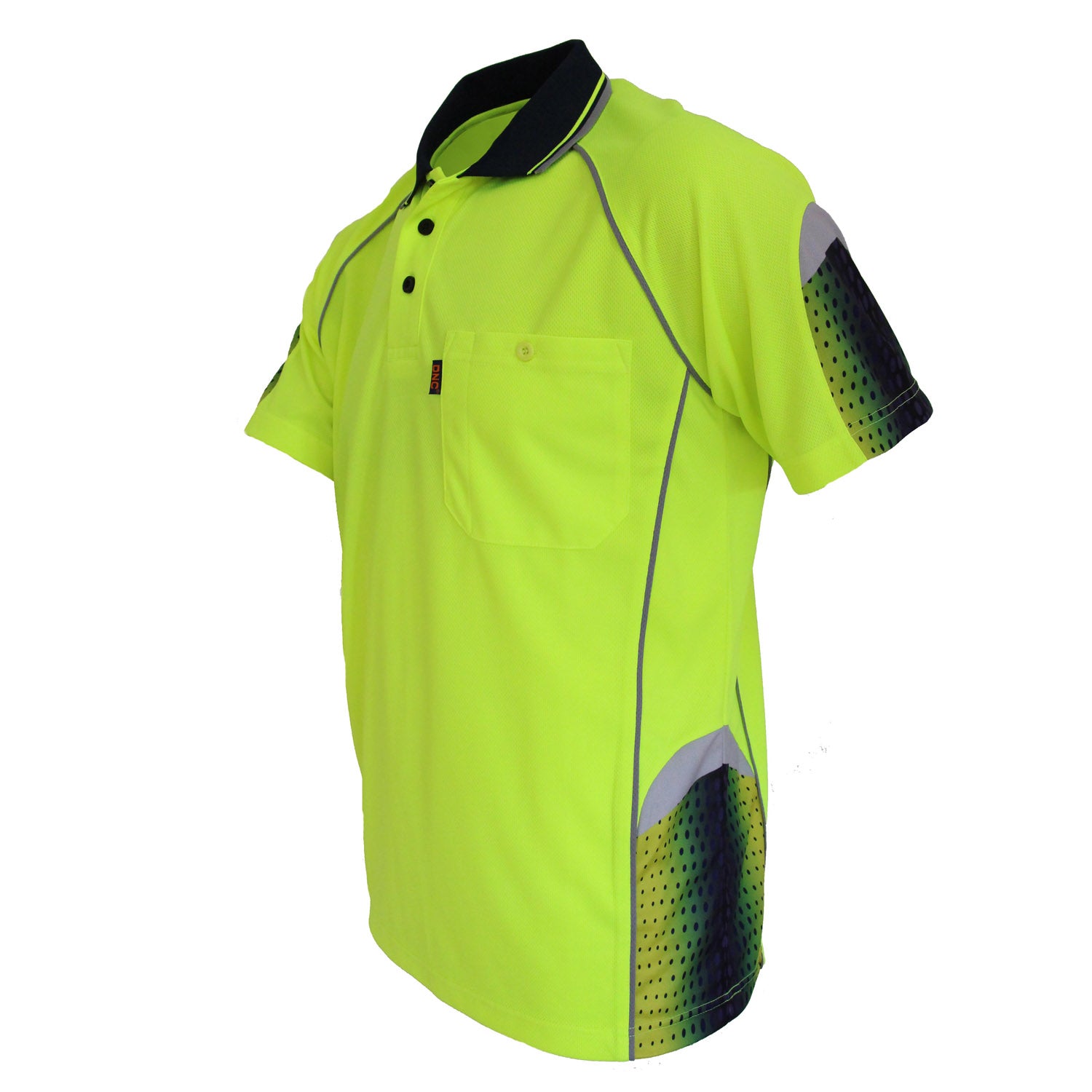 Hi-Vis GALAXY Sublimated Polo 3564DNC-Vis GALAXY Sublimated Polo 3564