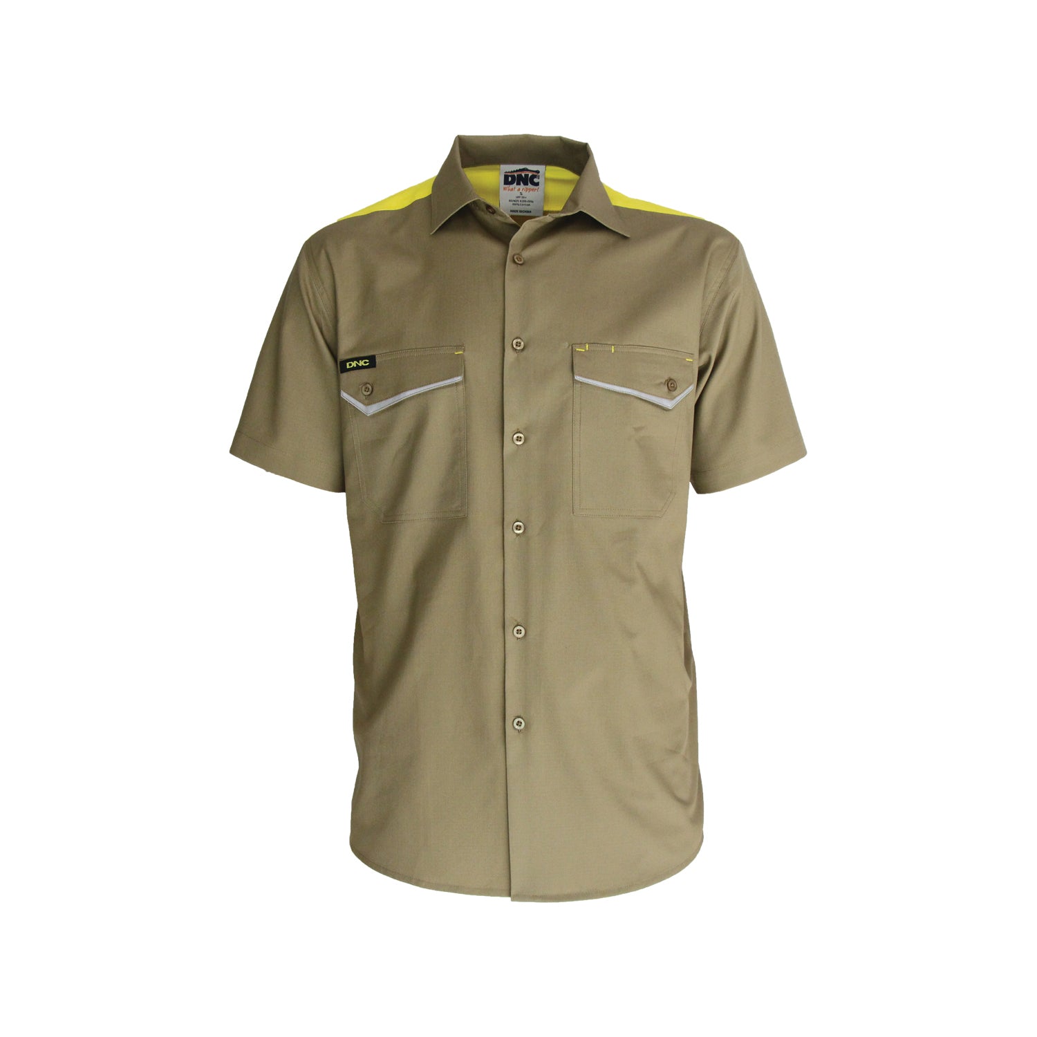 RipStop Cool Cotton Tradies Shirt, S/S 3581DNCRipStop Cool Cotton Tradies Shirt,