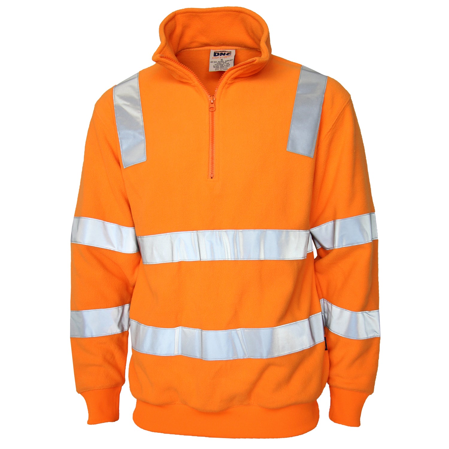 HiVis VIC Rail 1/2 zip Polar Fleece 3731DNCHiVis VIC Rail 1/2 zip Polar Fleece 3731