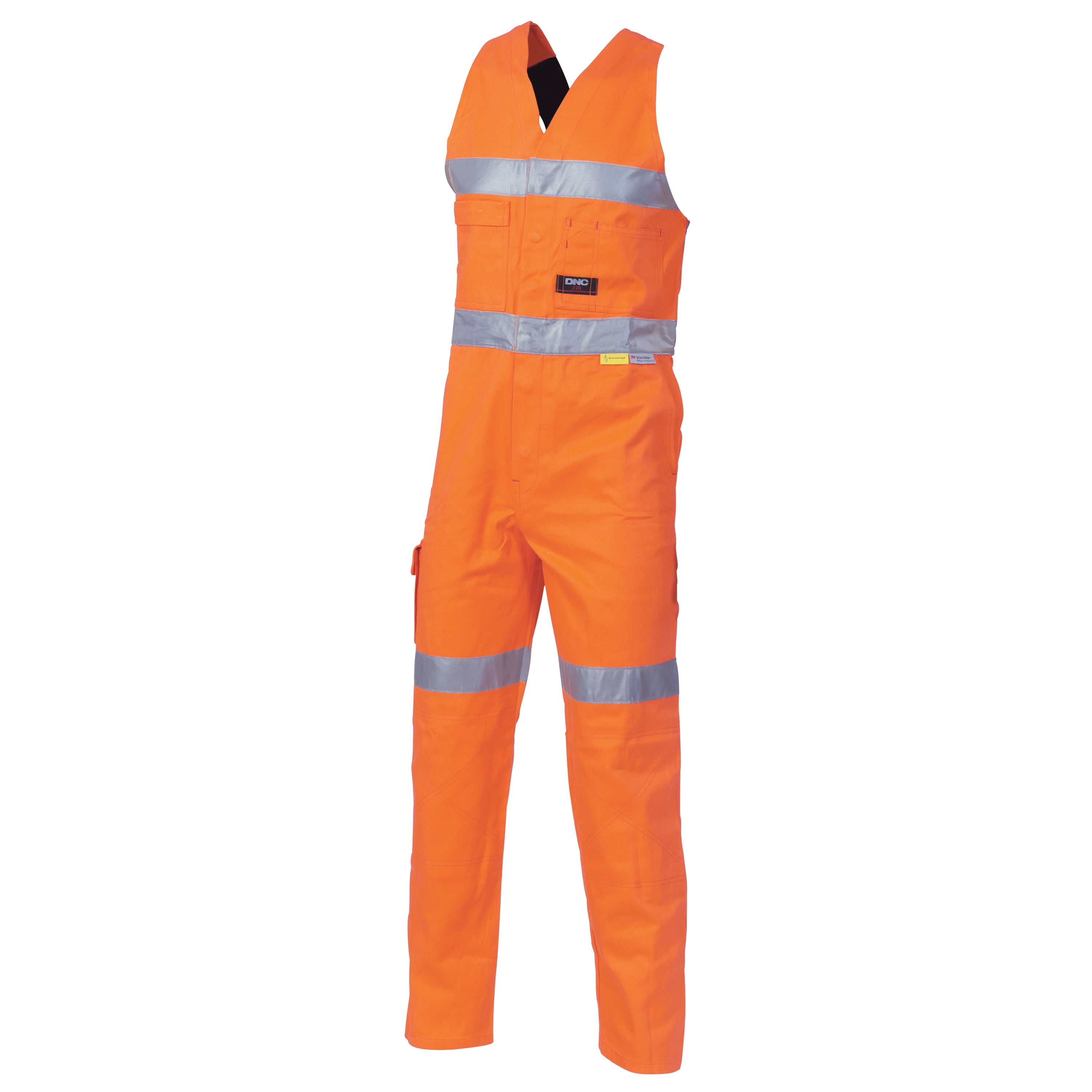 HiVis Cotton Action Back with CSR R/Tape - 3857