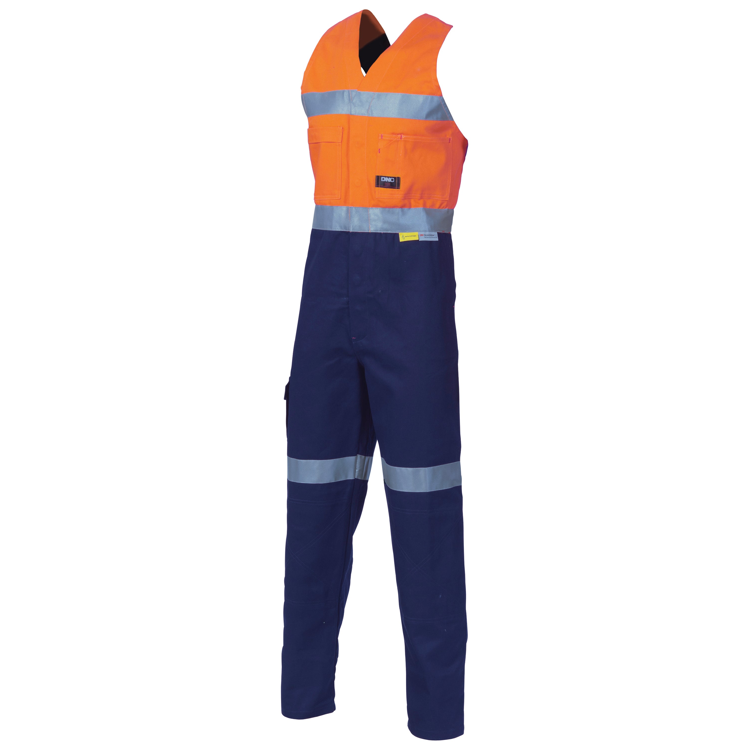 HiVis Cotton Action Back with CSR R/Tape - 3857