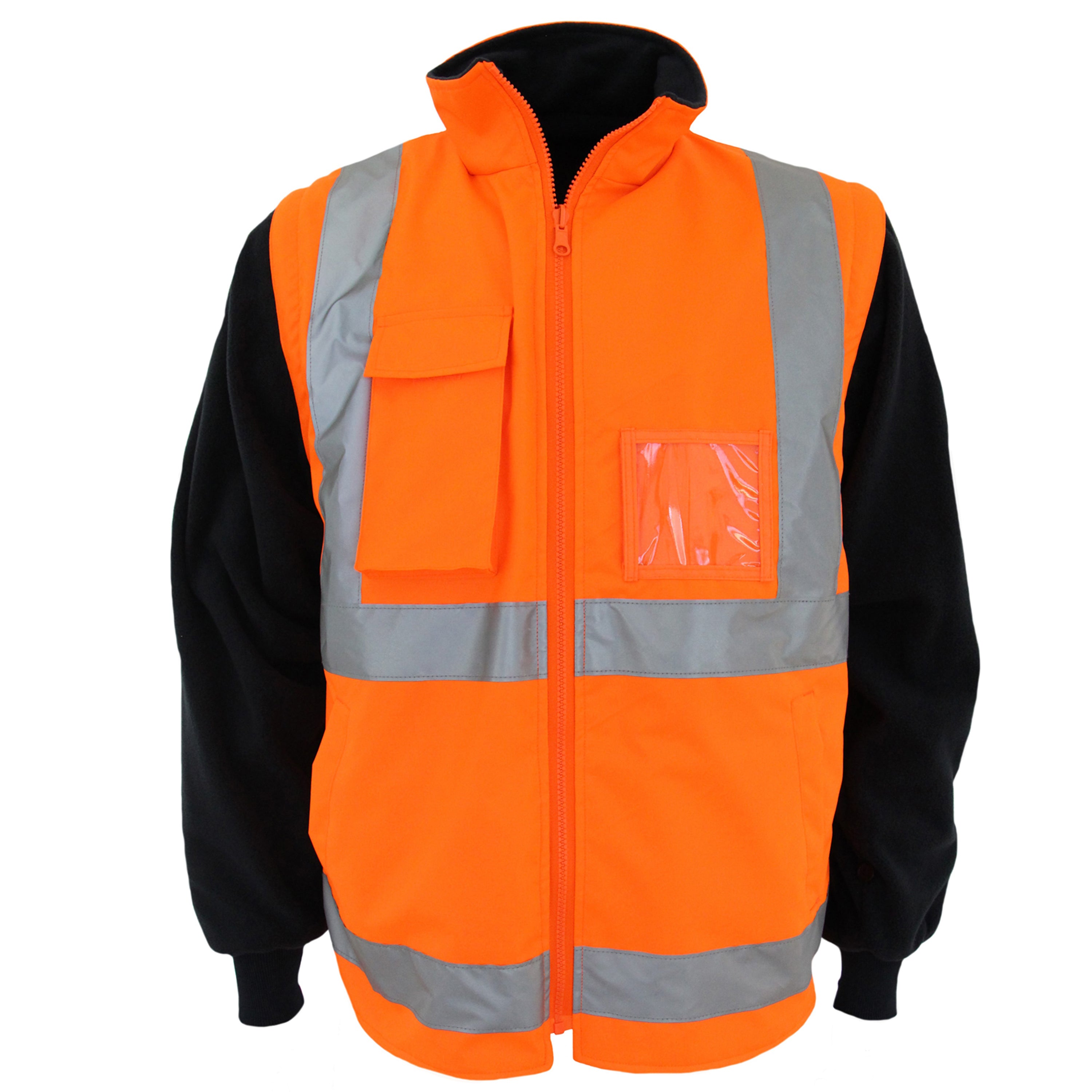 HiVis "H" Pattern Day/Night Reversible Vest – 3965