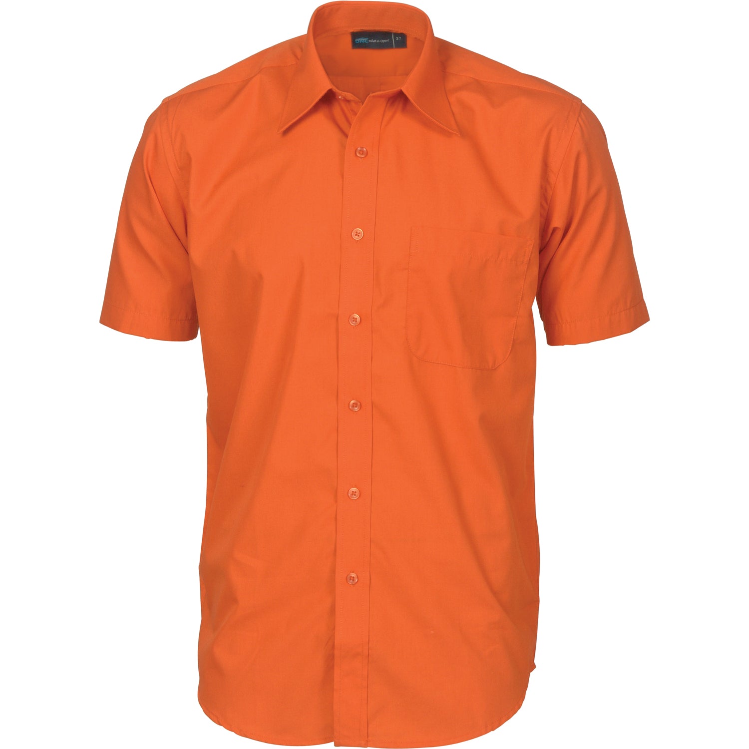 Mens Premier Poplin Business Shirts - Short Sleeve 4151DNCMens Premier Poplin Business Shirts - Short Sleeve 4151