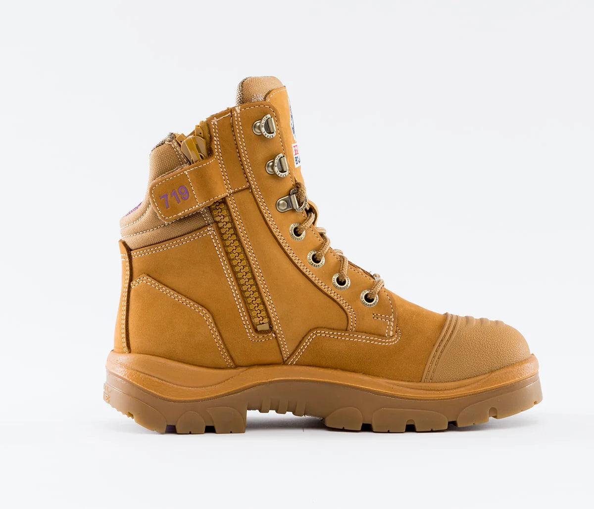Steel Blue 512719 Southern Cross Ladies Zip Safety Boots