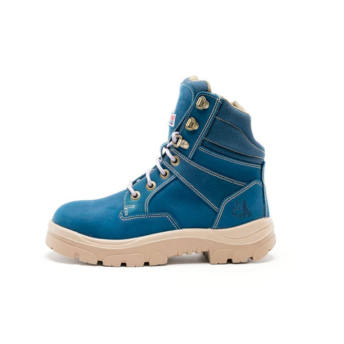 Steel Blue 512761 Southern Cross Ladies L/U Zip Safety BootSteel BlueSteel Blue 512761 Southern Cross Ladies
