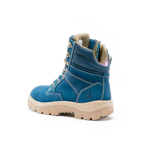 Steel Blue 512761 Southern Cross Ladies L/U Zip Safety BootSteel BlueSteel Blue 512761 Southern Cross Ladies
