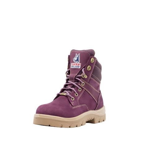 Steel Blue 512761 Southern Cross Ladies L/U Zip Safety BootSteel BlueSteel Blue 512761 Southern Cross Ladies