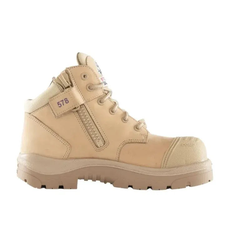 Steel Blue 518578 Parkes Ladies L/U Zip Scuff Composite Safety Boot