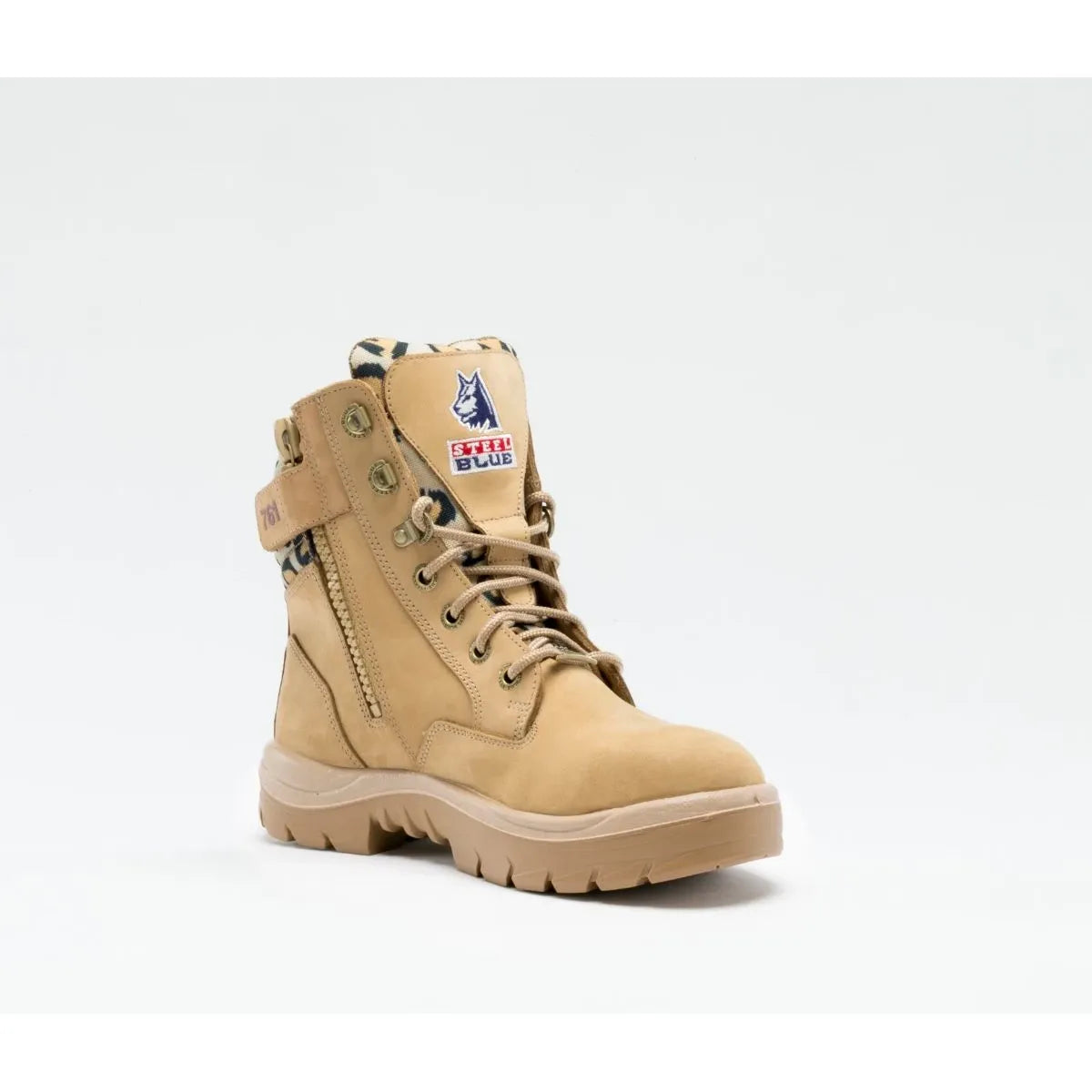 Steel Blue 522761 Southern Cross Ladies L/U Nitrile Zip Safety Boot