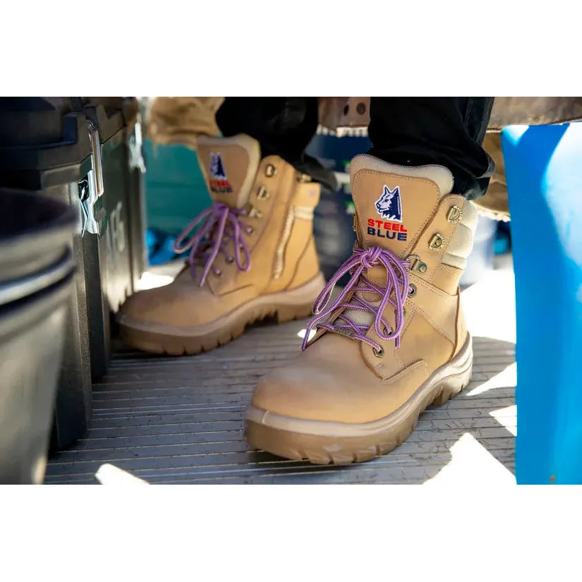 Steel Blue 522761 Southern Cross Ladies L/U Nitrile Zip Safety Boot