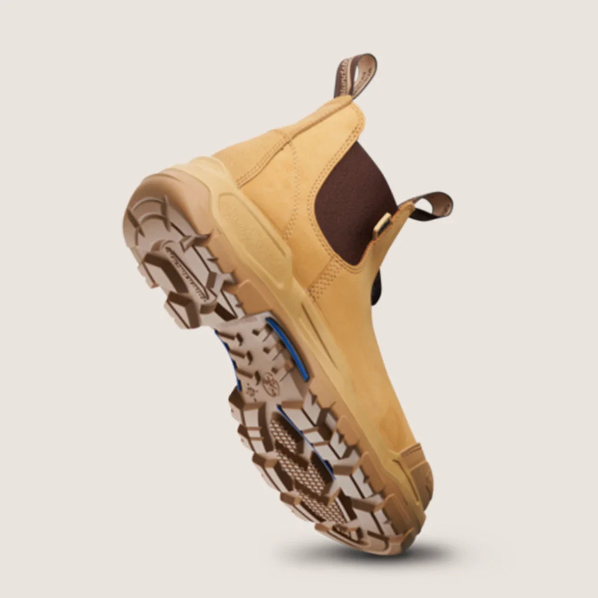Blundstone 9000 Rotoflex - Rubber Steel Safety - Wheat - Unisex - ElasBlundstoneBlundstone 9000 Rotoflex - Rubber Steel Safety - Wheat - Unisex - Elastic Side