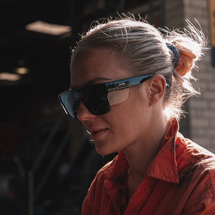Safe Style PBP100 Primes Black Frame Polarised Saftey Glasses