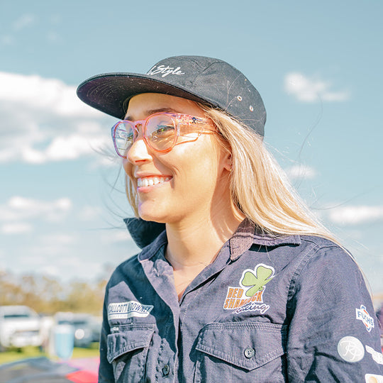 Safe Style CRPC100 Cruisers Pink Frame/Clear UV400 Safety GlassesSafe StyleSafe Style CRPC100 Cruisers Pink Frame/Clear UV400 Safety Glasses