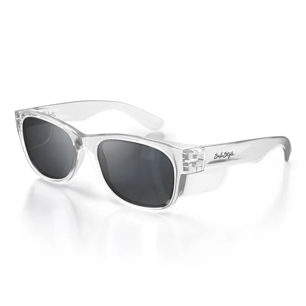 Safe Style CRCP100 Cruisers Clear Frame Polarised Safety Glasses