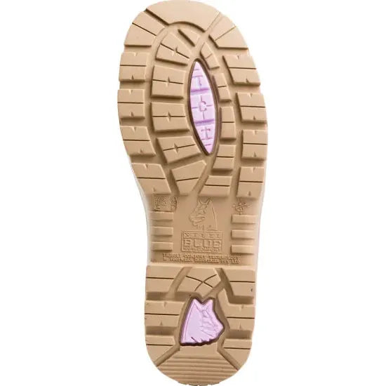 Steel Blue 512709 Argyle Zip Ladies With Scuff Safety Boot