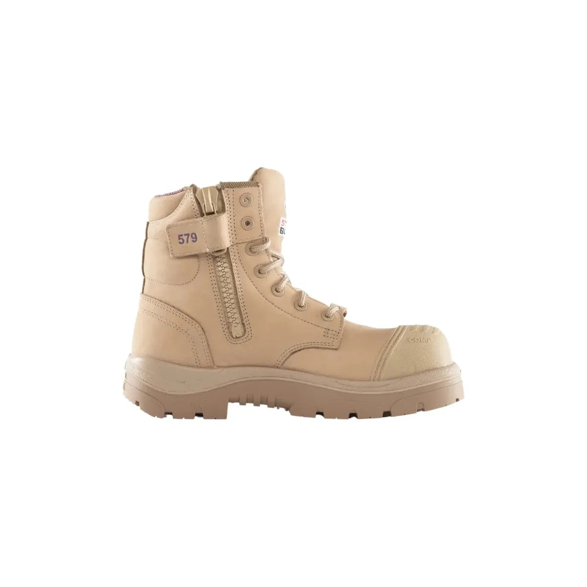 Steel Blue 518579 Ladies Argyle Zip Scuff Cap Composite Safety Boot