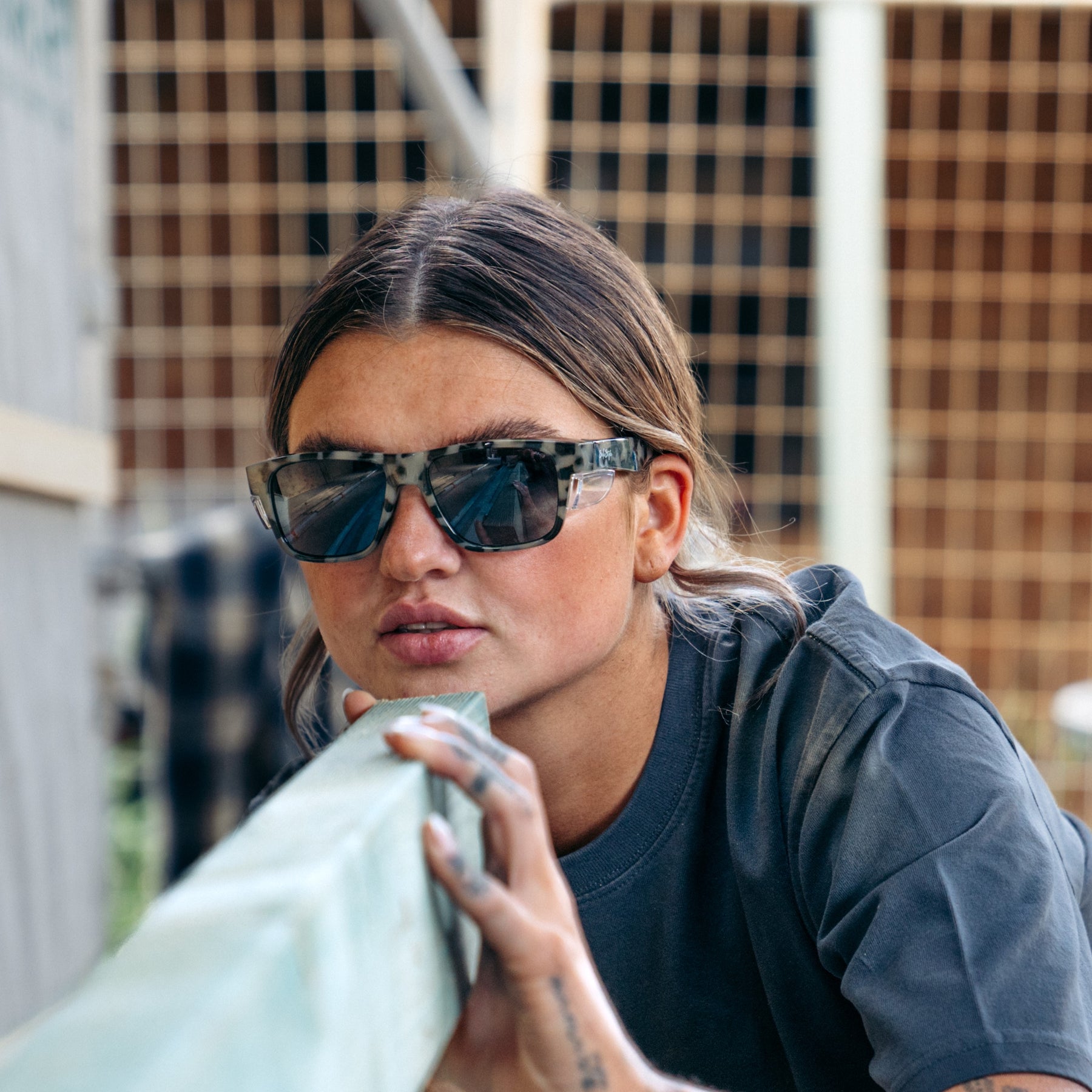 Safe Style FMTP100 Fusions Milky Torts Frame /Polarised UV400 Safety GSafe StyleSafe Style FMTP100 Fusions Milky Torts Frame /Polarised UV400 Safety Glasses