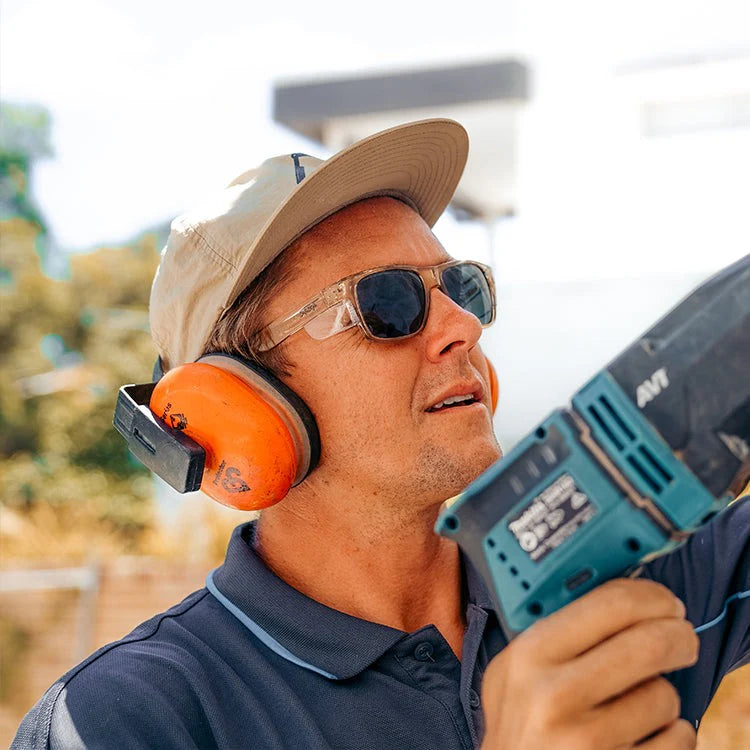 Safe Style FCHT100 Fusions Champagne Frame Tinted Safety Glasses