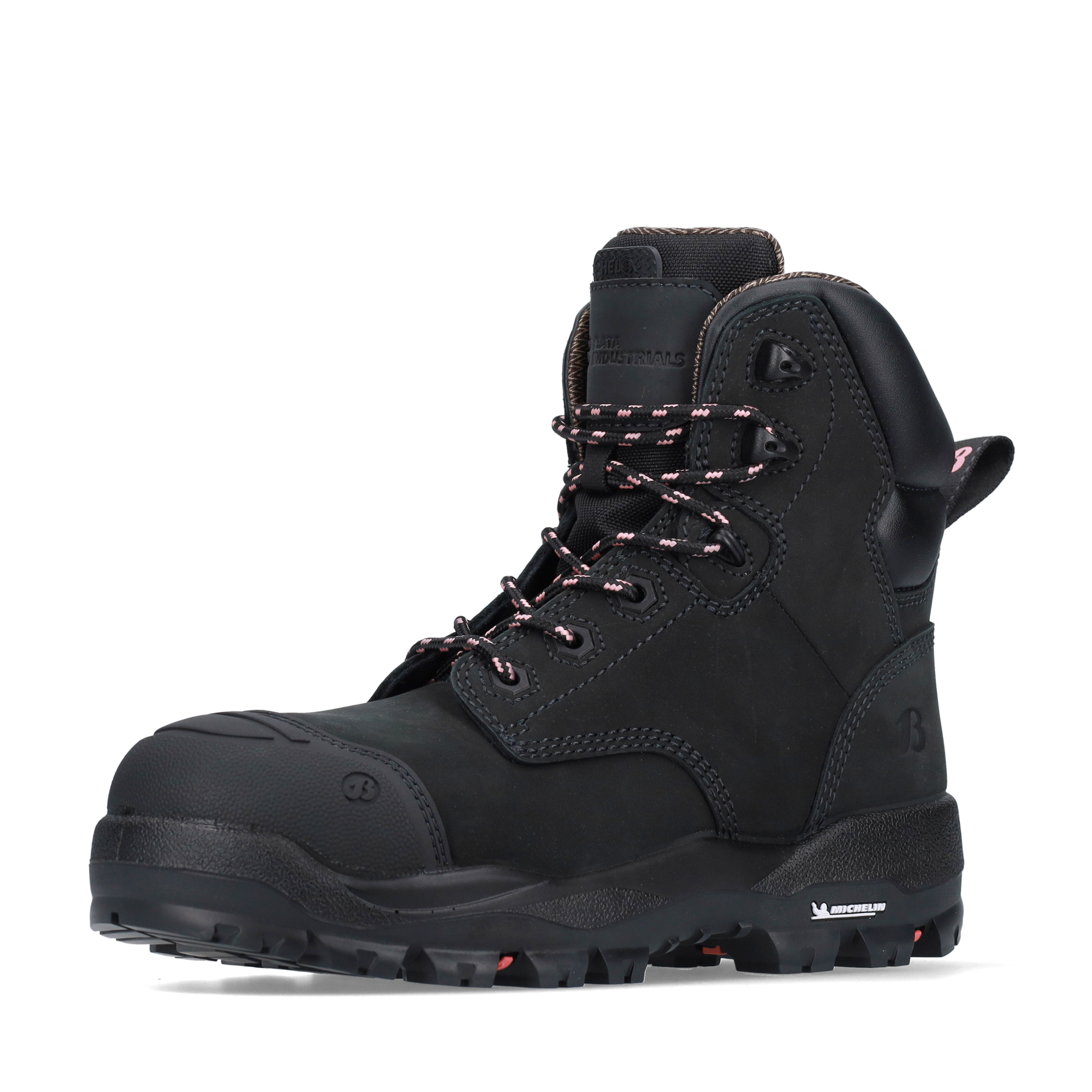 Bata Industrials - 504 66033 Mallee - Ladies 150Mm Zip Sided Steel Toe Safety Boot - Black
