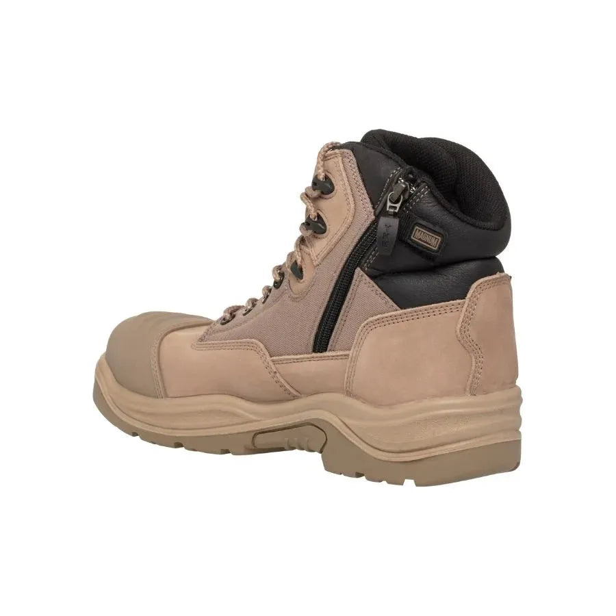 Magnum MTM160 Trademaster Lite Comp Toe Safety Boot with side zip and water-resistant upper.