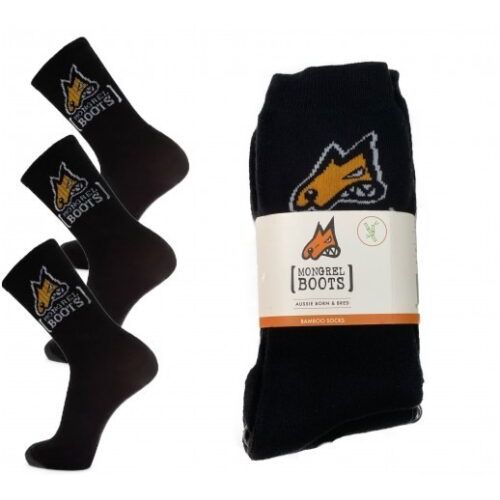 Mongrel Bamboo Socks - 3 Pack