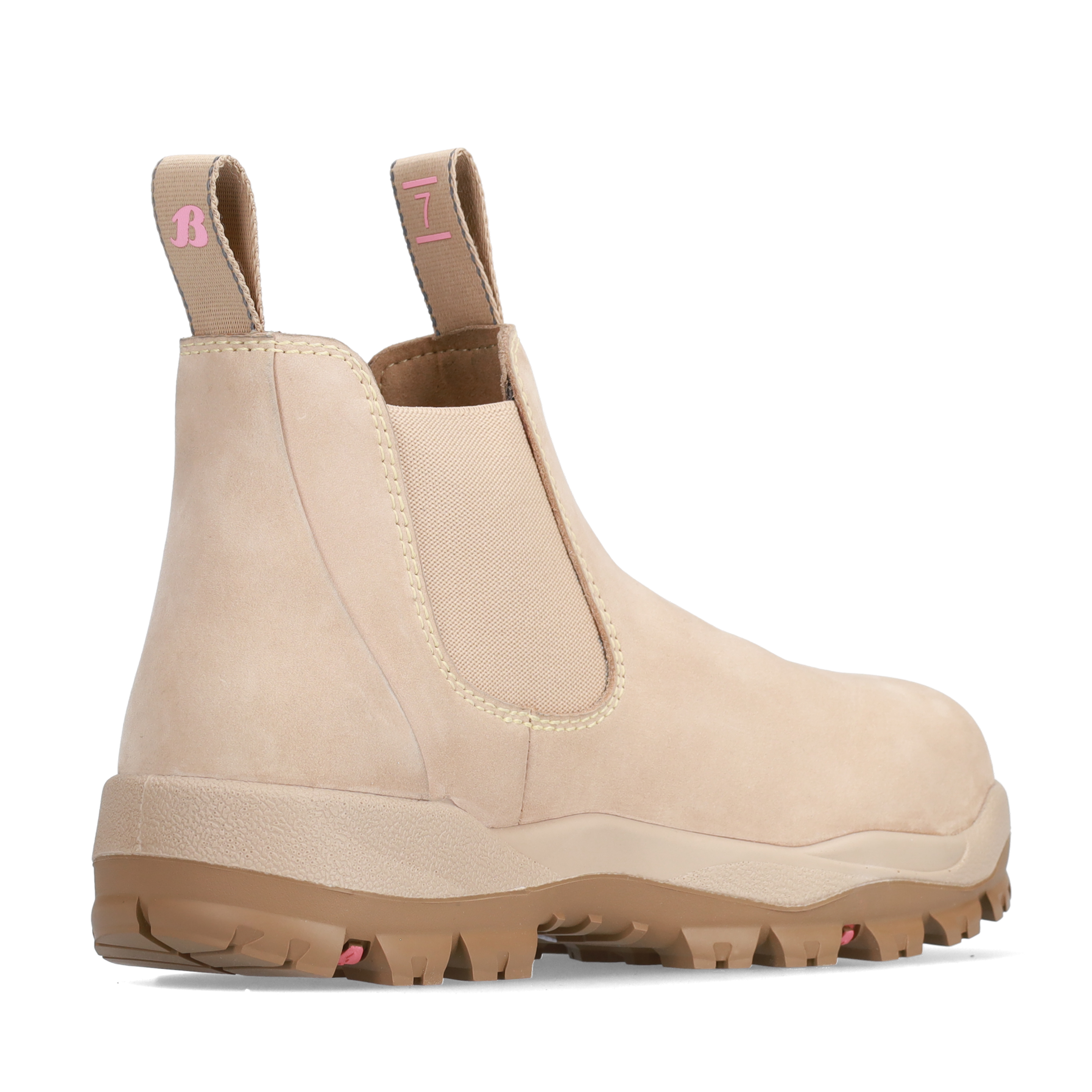 Bata Industrials - 503 83077 Nulla - Ladies Elastic Sided Steel Toe Safety Boot - Sand