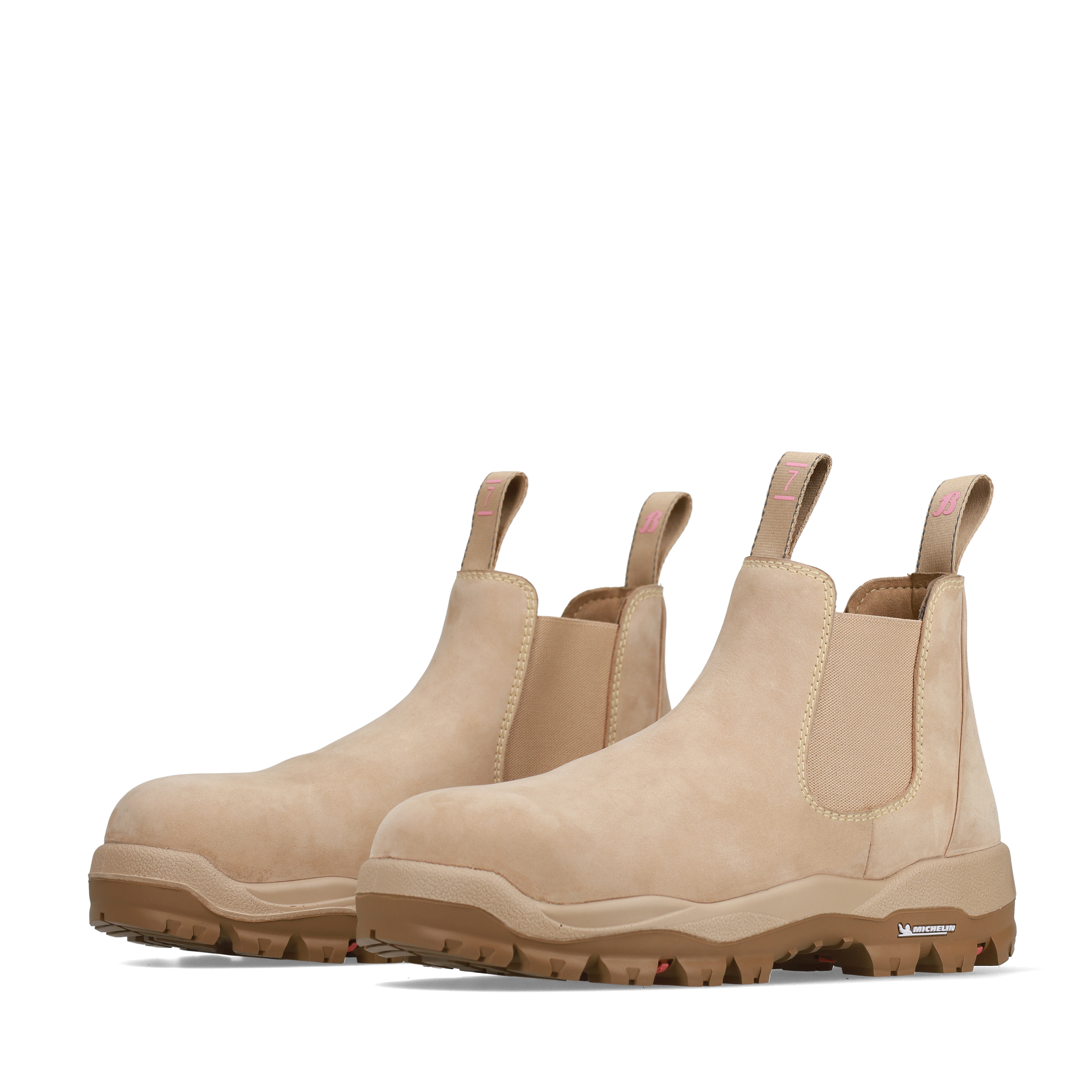 Bata Industrials - 503 83077 Nulla - Ladies Elastic Sided Steel Toe Safety Boot - Sand