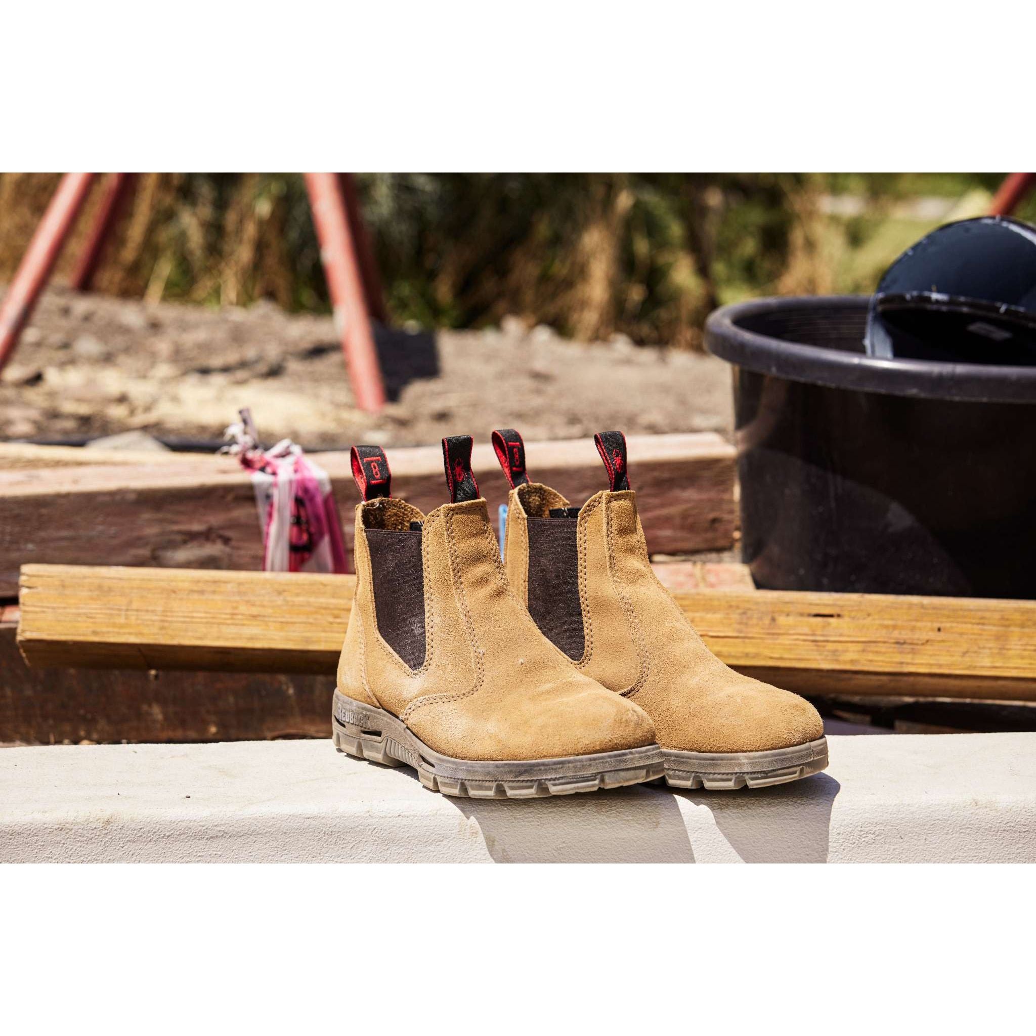 Redback - Suede Steel Toe Safety Boot USBBA
