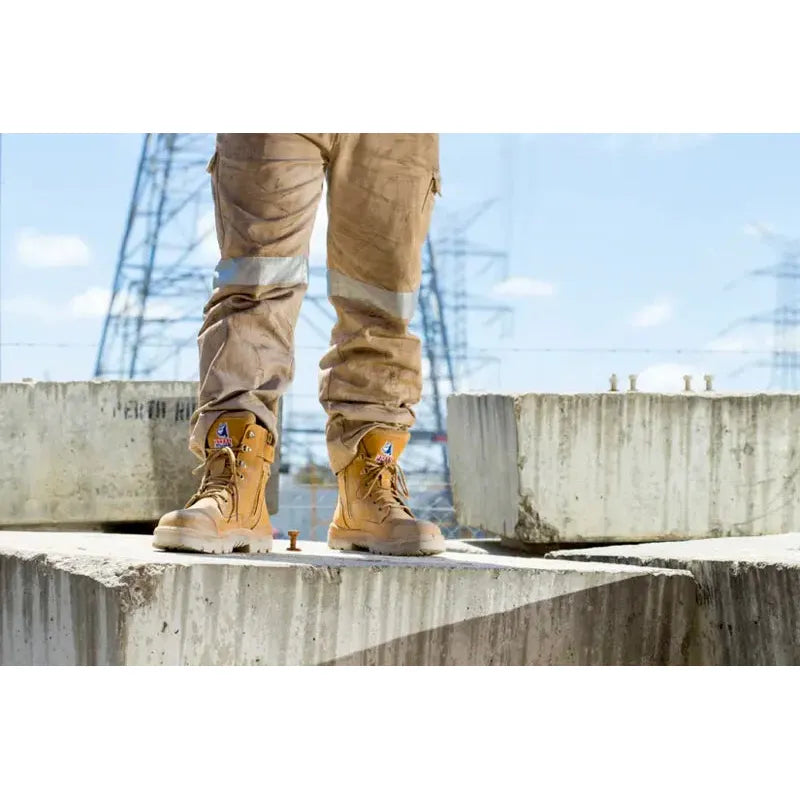 Steel Blue 312661 Southern Cross L/U Zip Scuff Safety Boot