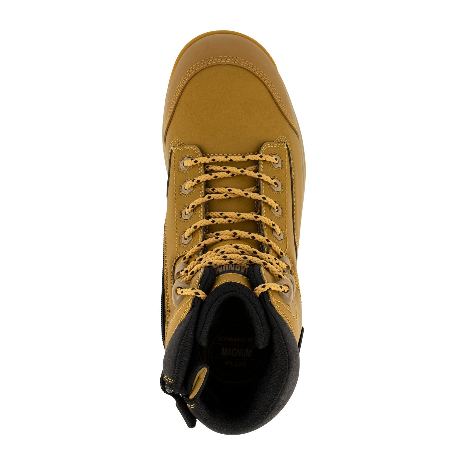 Magnum MPN150 Precision Max Safety Boot with durable Clarino microfiber upper and moisture-wicking lining.