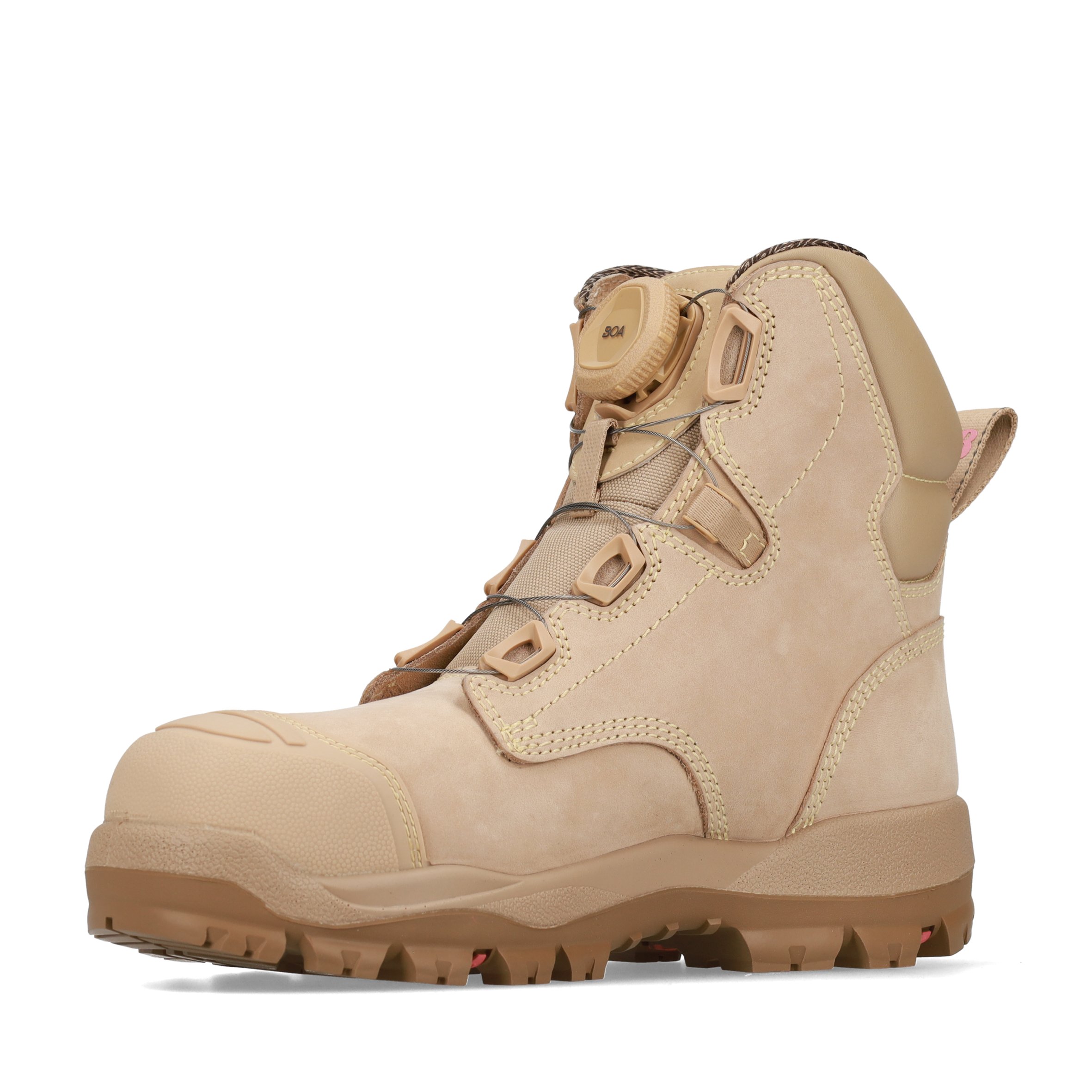 Bata Industrials - 504 83011 Yarra Boa - Ladies 150Mm - Sand