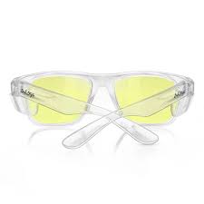 Safe Style FCY100 Fusions Clear Frame Yellow Safety Glasses