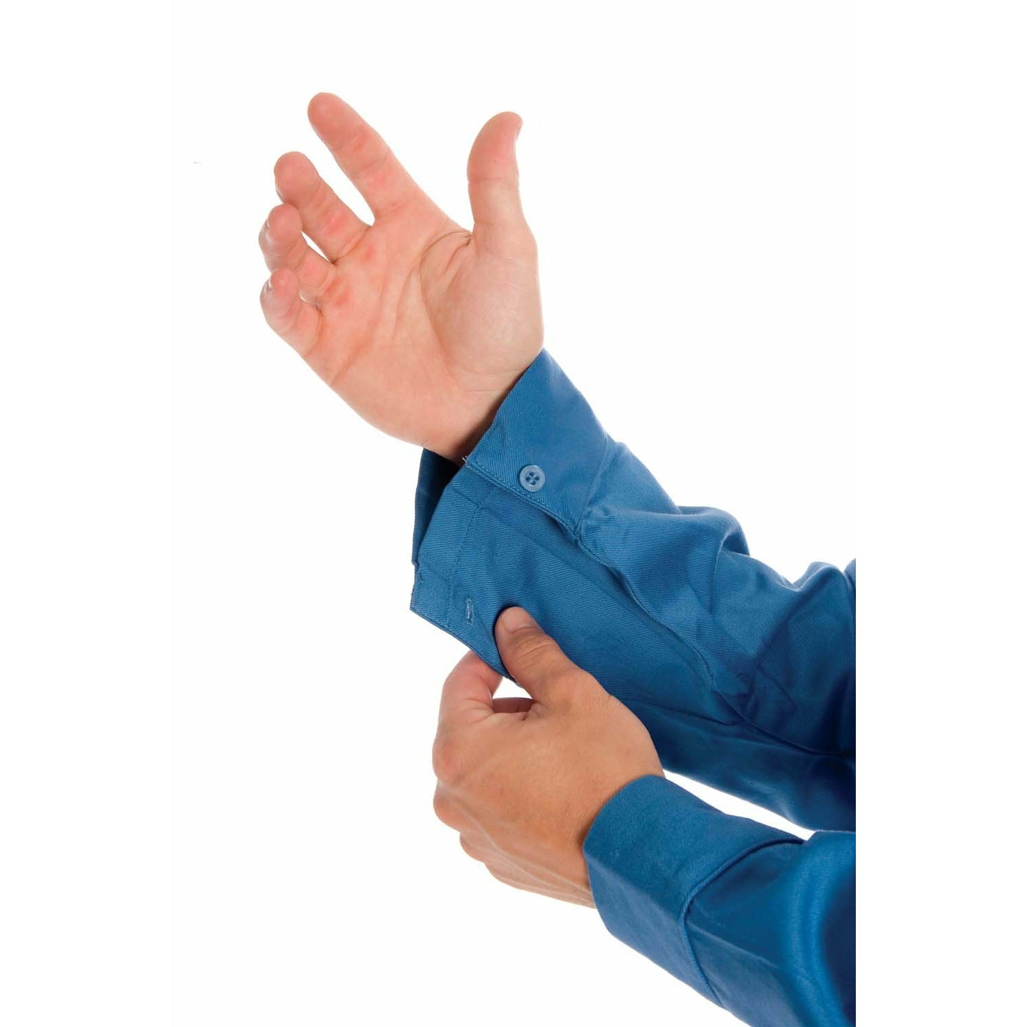 Cotton Drill Work Shirt With Gusset Sleeve - Long Sleeve 3209DNCGusset Sleeve - Long Sleeve 3209