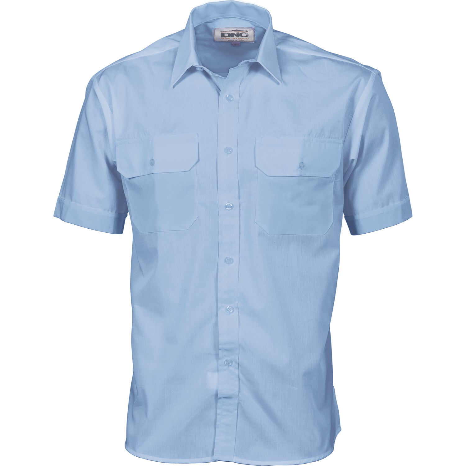 Polyester Cotton Work Shirt - Short Sleeve 3211DNCPolyester Cotton Work Shirt - Short Sleeve 3211