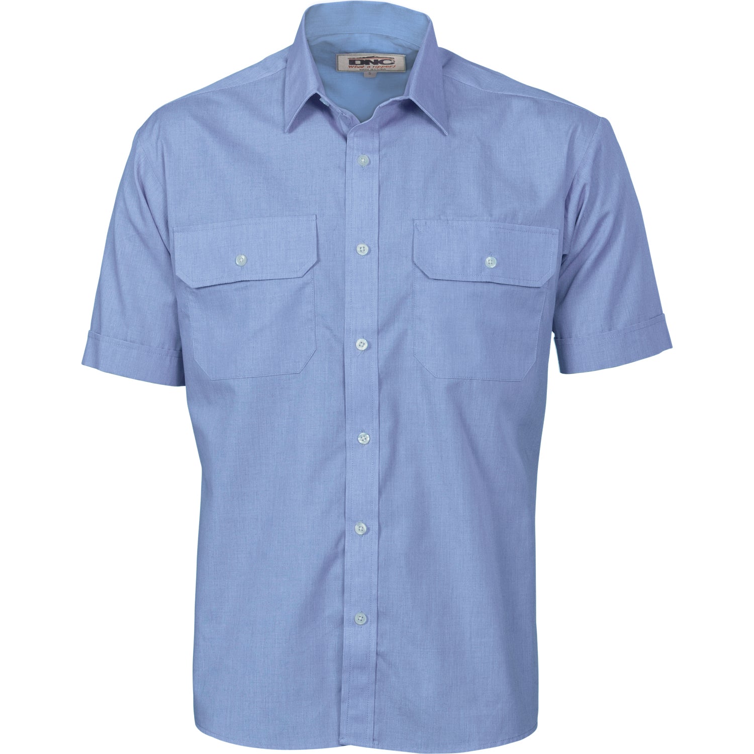 Polyester Cotton Work Shirt - Short Sleeve 3211DNCPolyester Cotton Work Shirt - Short Sleeve 3211