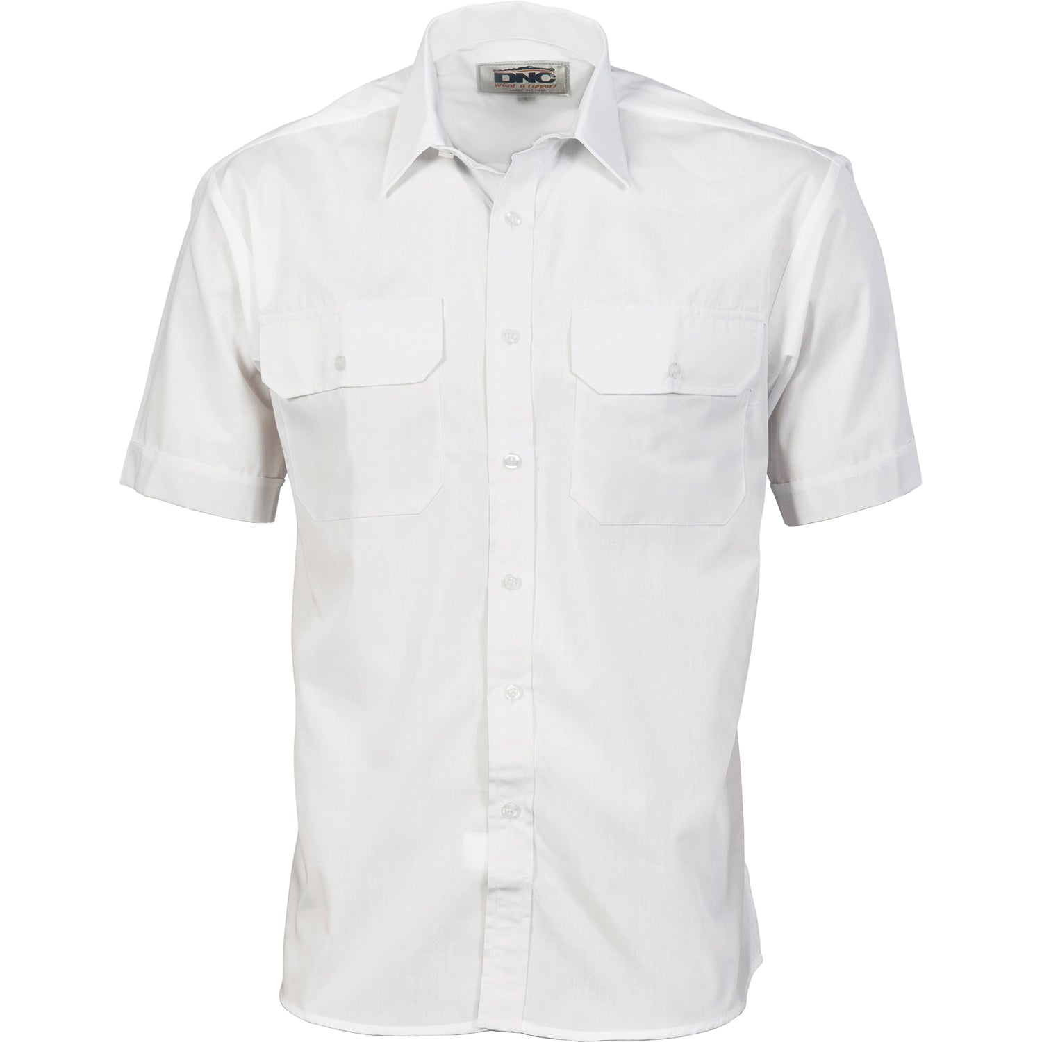 Polyester Cotton Work Shirt - Short Sleeve 3211DNCPolyester Cotton Work Shirt - Short Sleeve 3211
