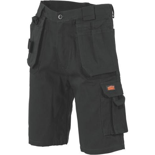 Duratex Cotton Duck Weave Tradies Cargo Shorts - with twin holster tooDNCDuratex Cotton Duck Weave Tradies Cargo Shorts -