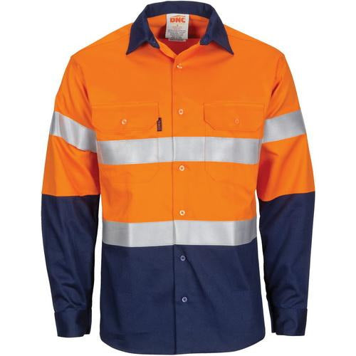 Patron Saint Flame Retardant 2 Tone Open Front Cotton Shirt with 3M F/DNCPatron Saint Flame Retardant 2 Tone Open Front Cotton Shirt