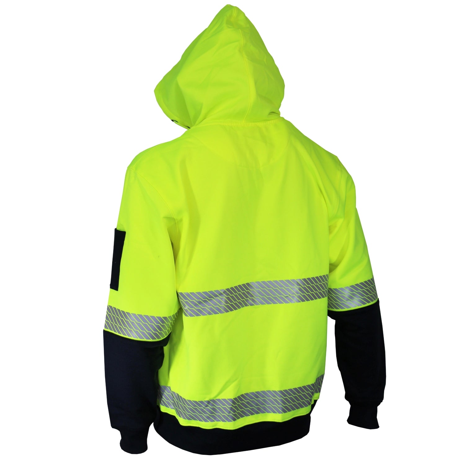 HiVis Segmented Tape Full Zip Hoodie - 3530DNCHiVis Segmented Tape Full Zip Hoodie - 3530