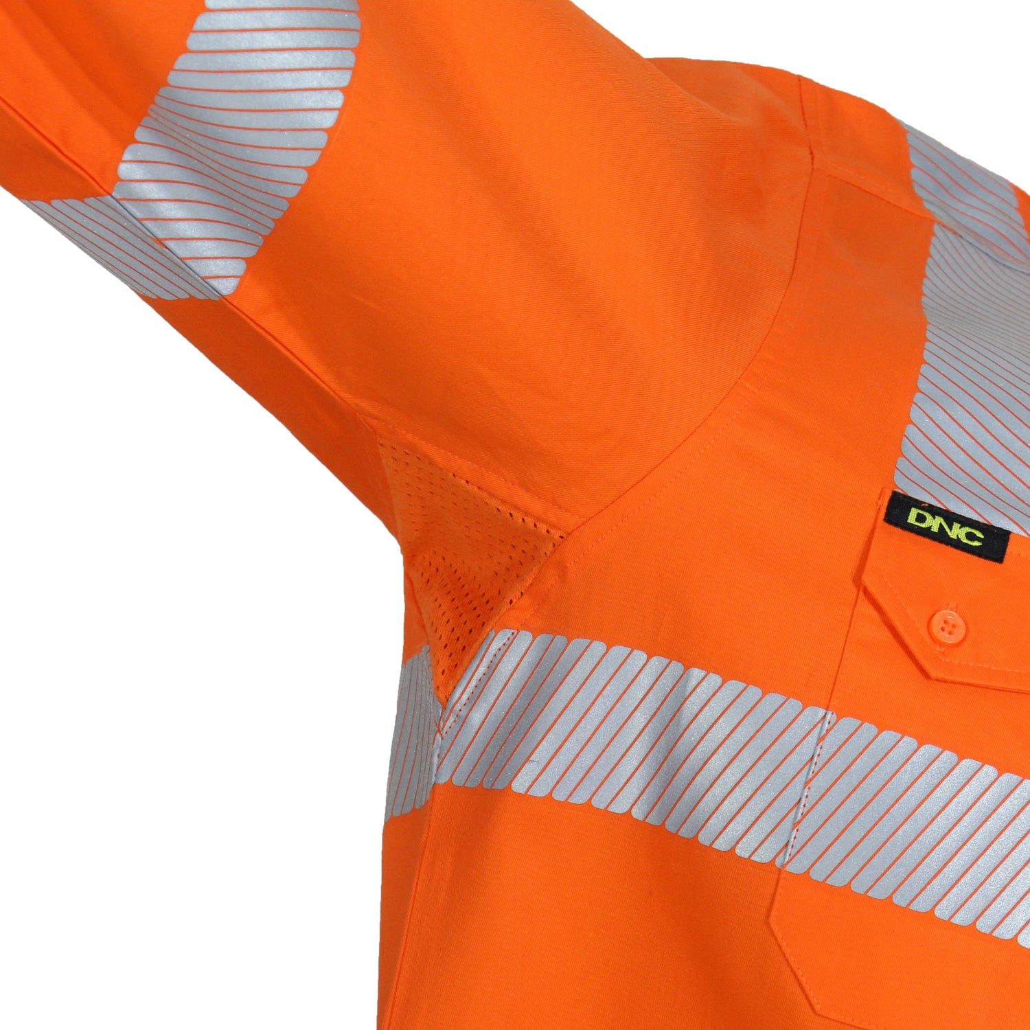 HiVis Segmented Tape Coolight VIC Rail Shirt - 3643DNCHiVis Segmented Tape Coolight VIC Rail Shirt - 3643