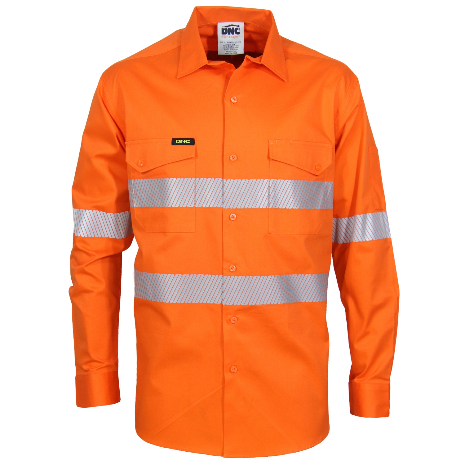 HiVis Segmented Tape Coolight Shirt - 3647DNCHiVis Segmented Tape Coolight Shirt - 3647