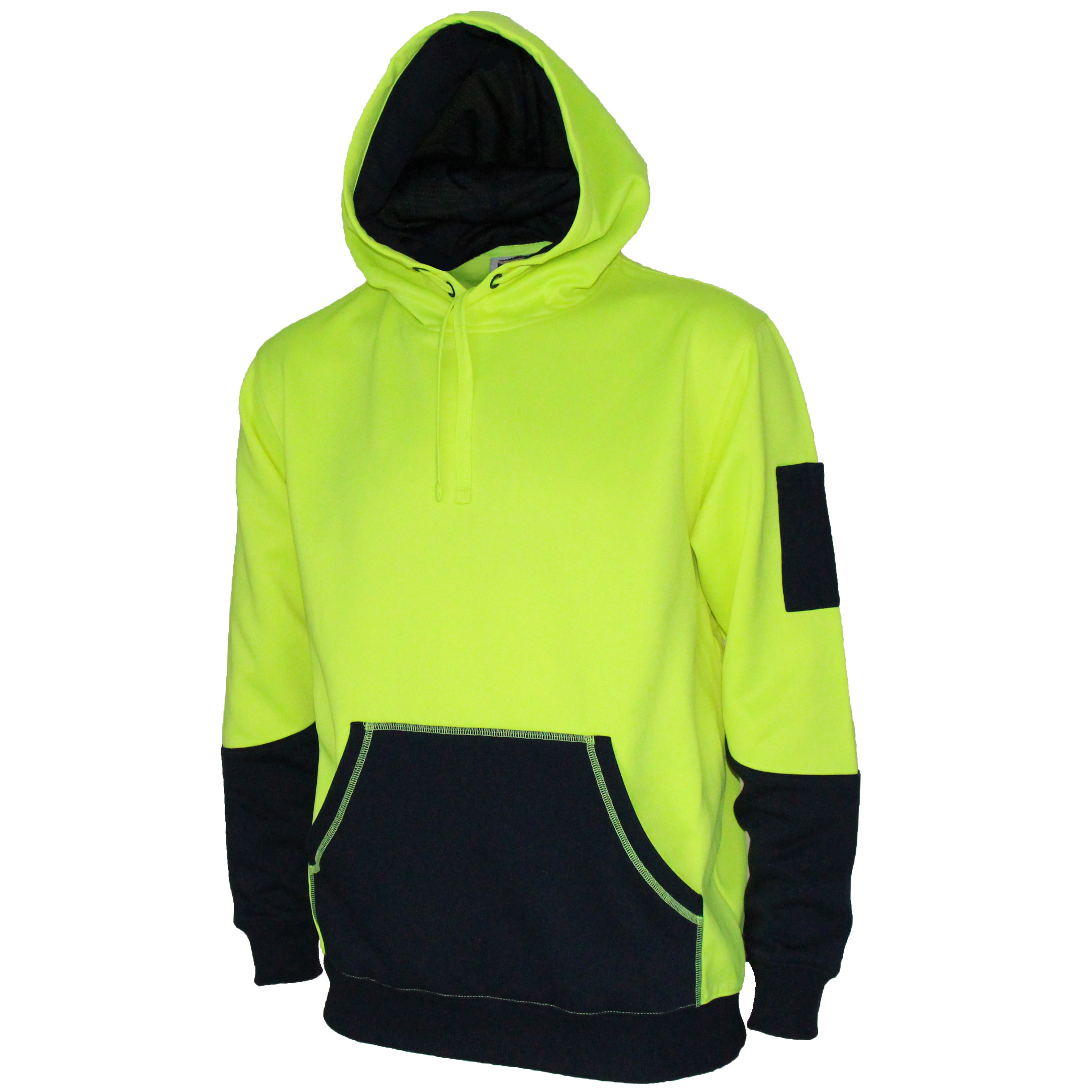 Hivis 2 tone super fleecy hoodie