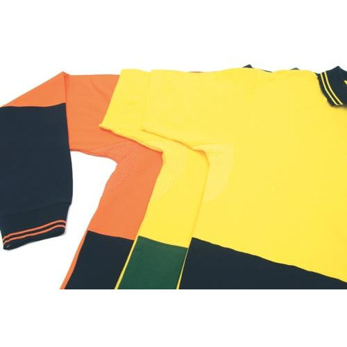 HiVis Cool-Breeze Cotton Jersey Polo Shirt - Short Sleeve 3845DNCHiVis Cool-Breeze Cotton Jersey Polo Shirt - Short Sleeve 3845