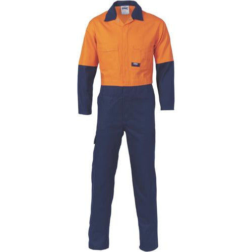 HiVis Two Tone Cotton Coverall 3851DNCTone Cotton Coverall 3851